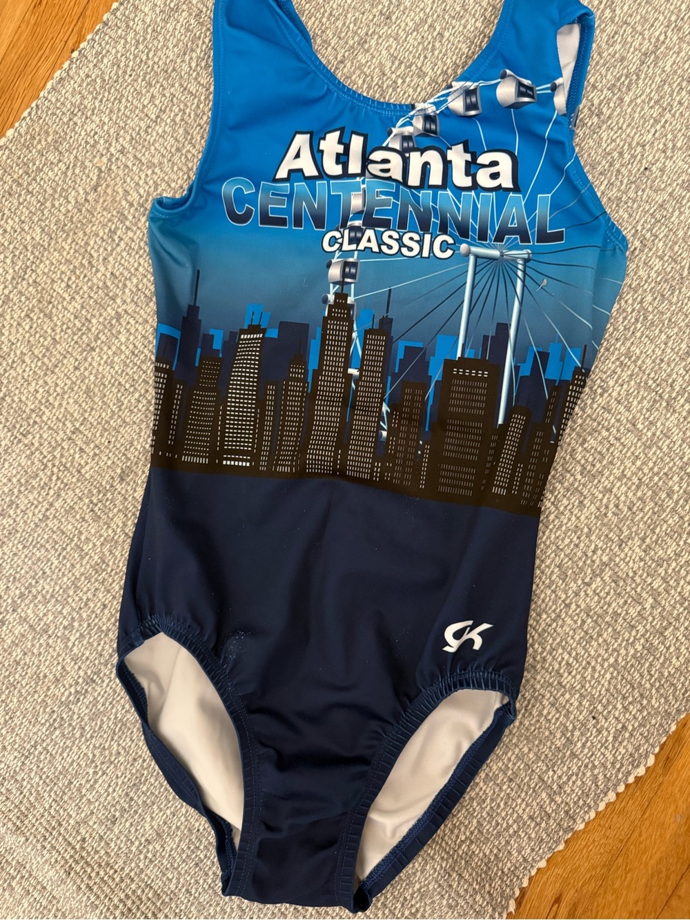 GK Atlanta Centennial Classic Blue Kids One-Piece